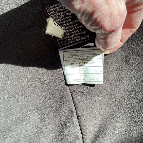 Vintage Danier Men's Brown Leather Thinsulate insulation Jacket Size L - Picture 7 of 13